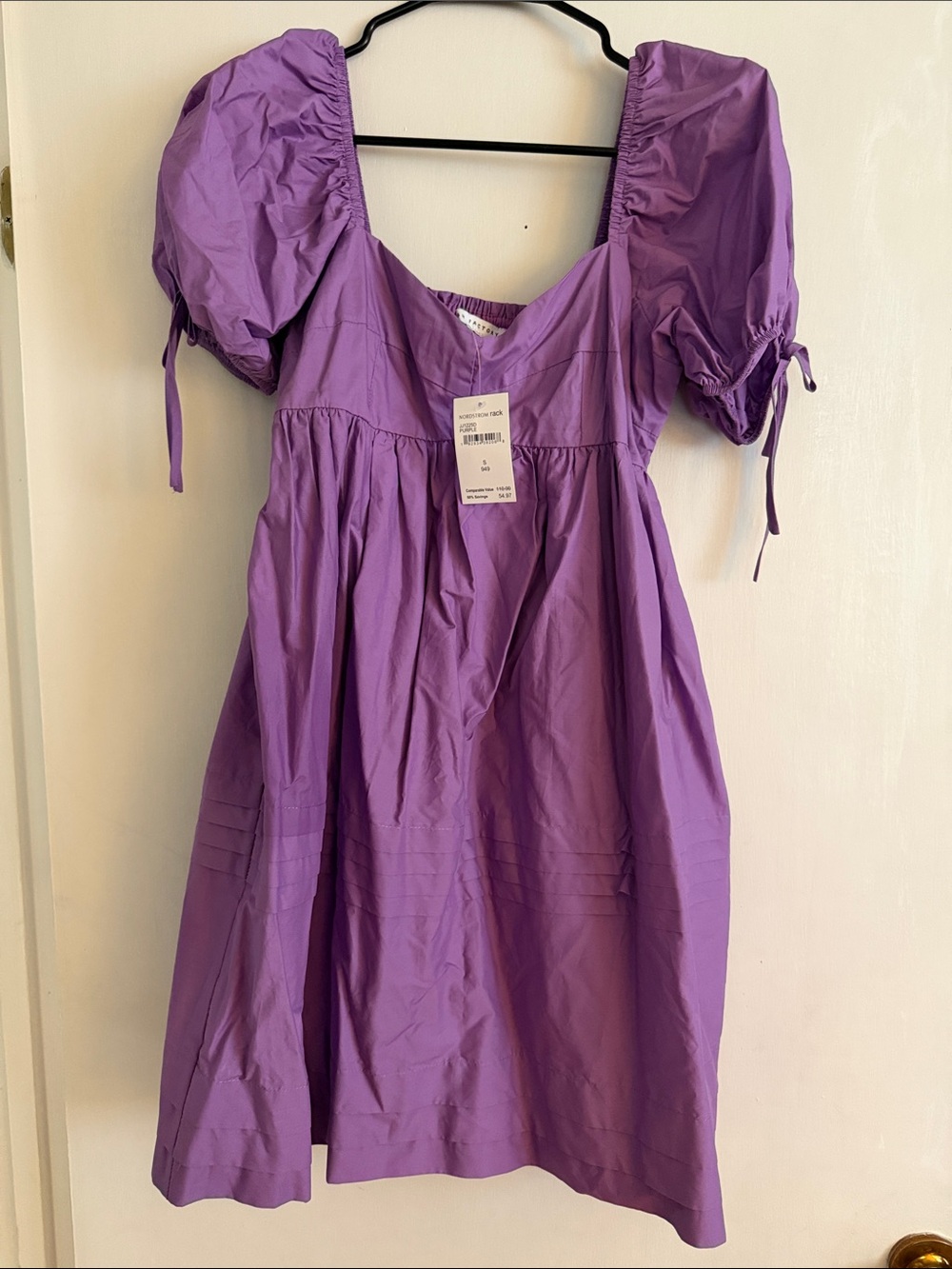 English Factory Lavender Tiered Mini Skirt - Picture 2 of 2